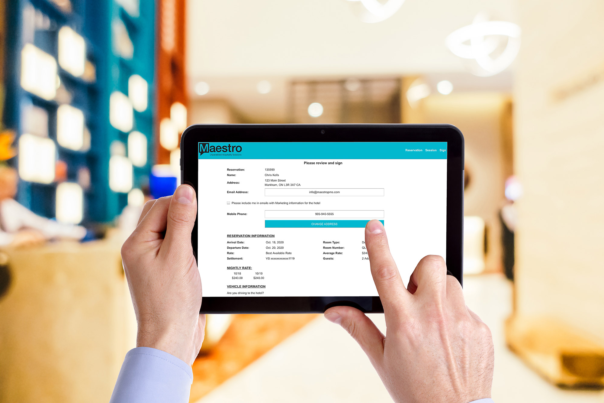 maestro header - Maestro PMS Adds Frontline User Focused Native Tablet Version to Complement Its Web and Windows Solutions - Innovative Property Management Software Solutions Powering Hotels, Resorts & Multi‑Property Groups.